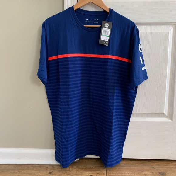Under Armour Other - Ⓜ️Ⓜ️Under Armour Men's UA USA Stripes TeeⓂ️Ⓜ️